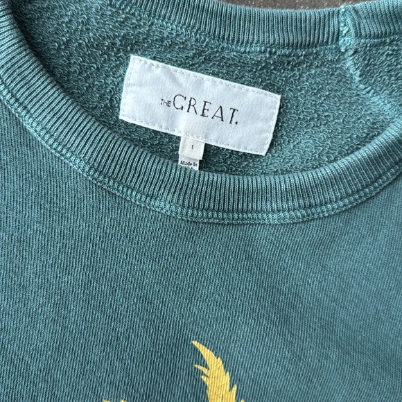 The GREAT. College Graphic Sweatshirt - Picture 2 of 4